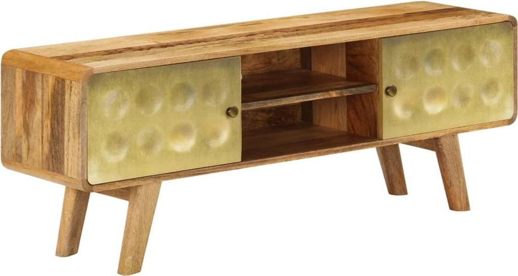 vidaXL TV-Schrank Massivholz Mango 120x30x45 cm