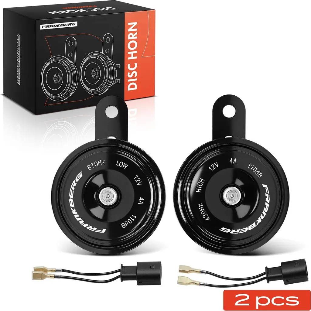 Klaxon à Disque Frankberg Puissant et Durable pour BMW Série 5 et 7 F01