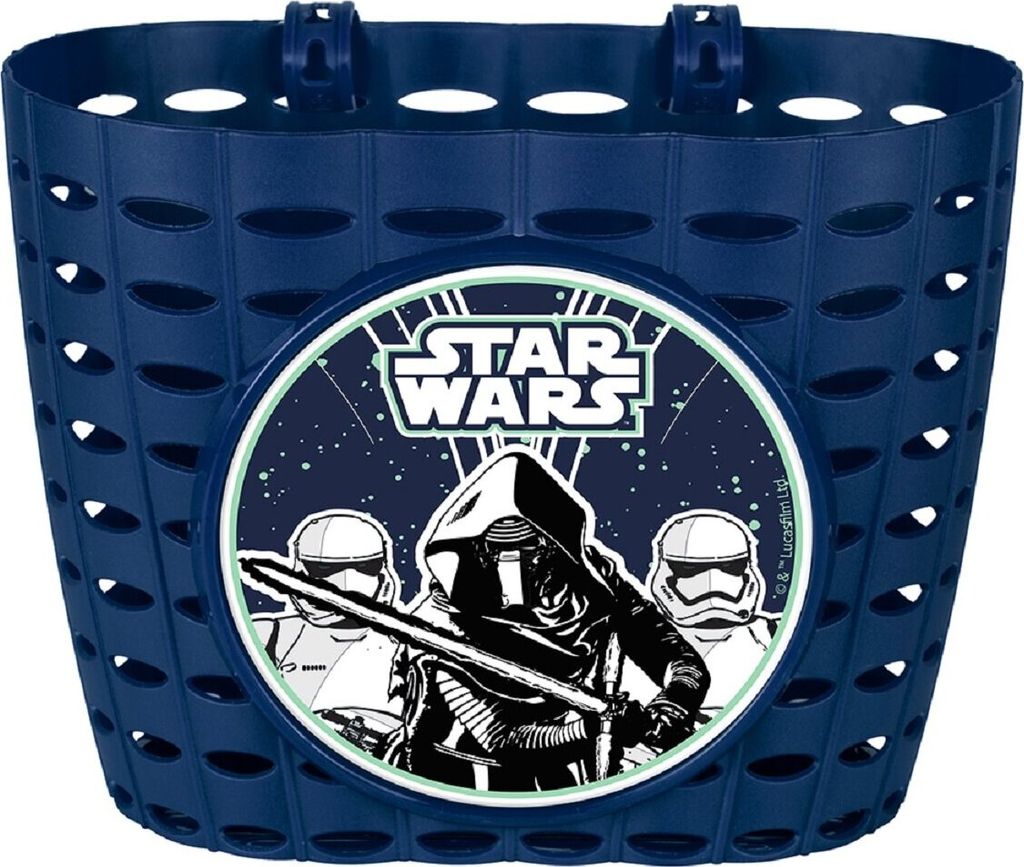 Star Wars Stormtrooper Fahrradkorb für Kinder – 20x13x13 cm, ideal für das Lenkerfach