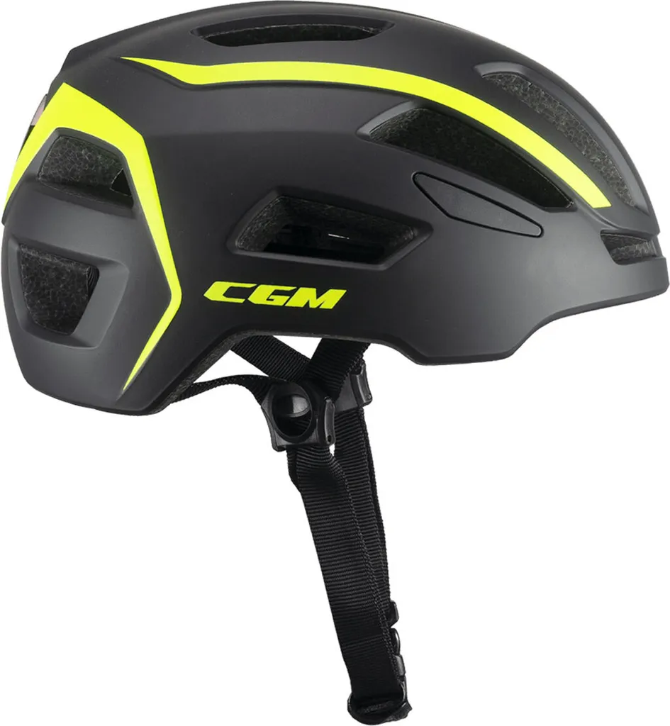 Protection vélo sécurisée CGM 854G VIALE BICO Graphite Jaune Fluo Taille M