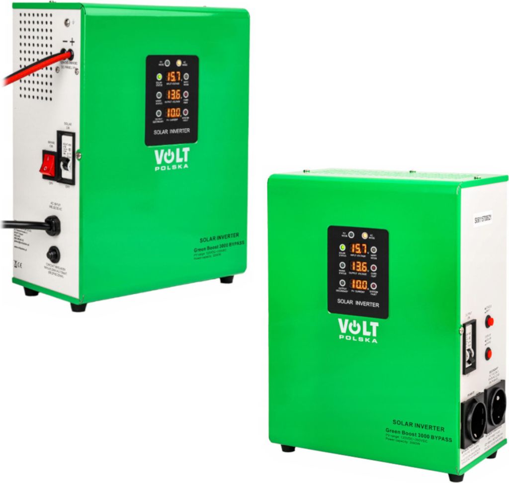 Falownik solarny Volt GREEN BOOST MPPT 3000 BYPASS do Zdjęcie produktu 