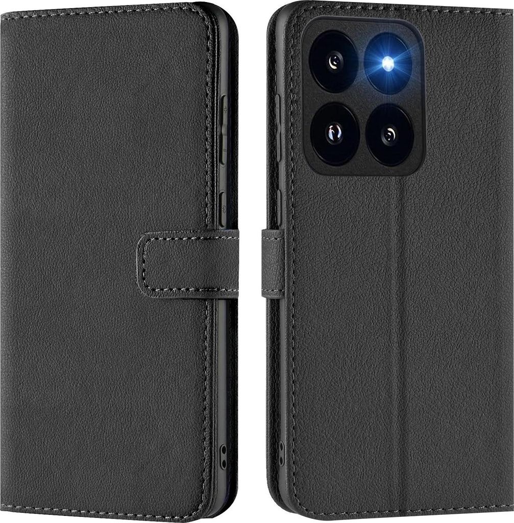 Book Case für Xiaomi 14T Hülle Flip Cover Handy Tasche Schutz Hülle Etui