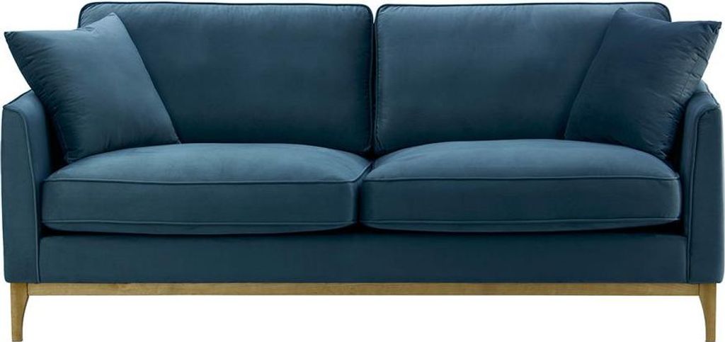 Dreisitzer-Sofa Linara-Velluto 11-wax black