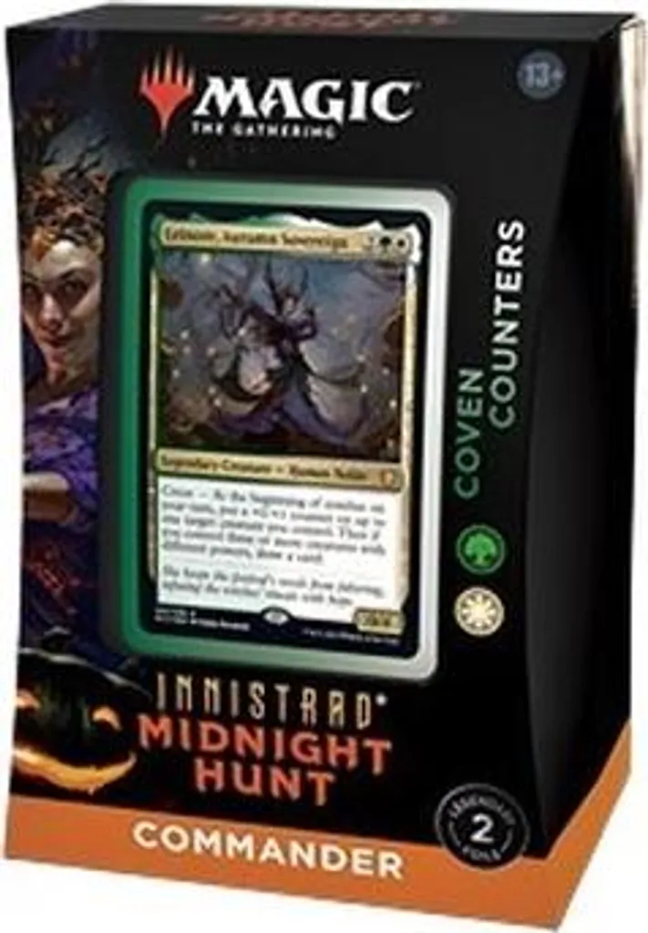 Jeu Magic Innistrad Midnight Hunt Coven Counters Deck avec Marqueurs