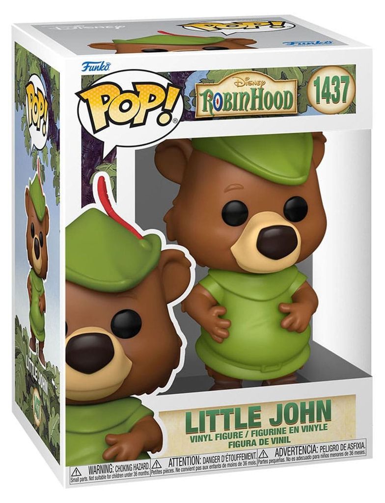 Statuetta Funko POP Robin Hood 1437 Little John Immagine del prodotto 