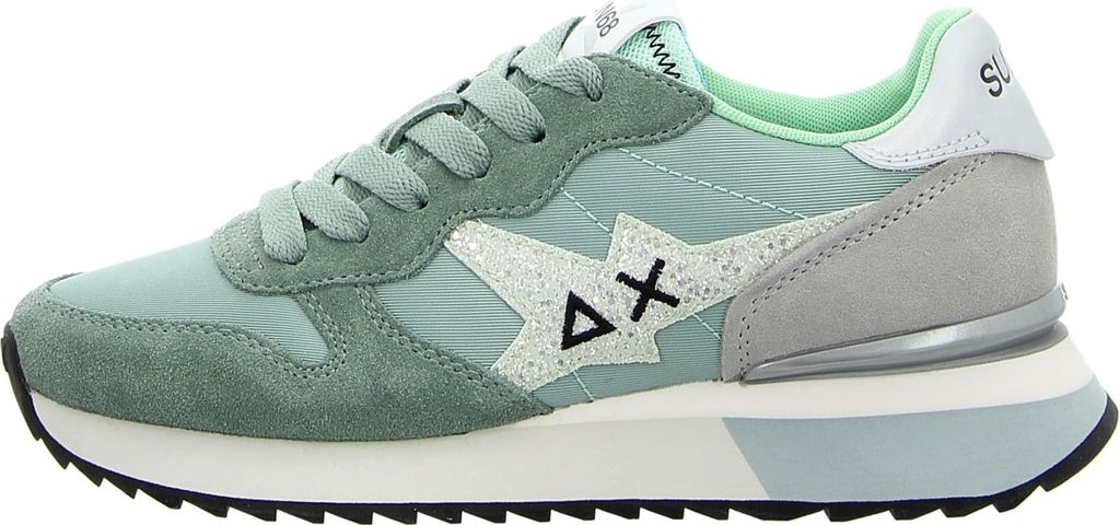 Sun68 Sneaker Low Damen 32323139393133 Grün 41 EU
