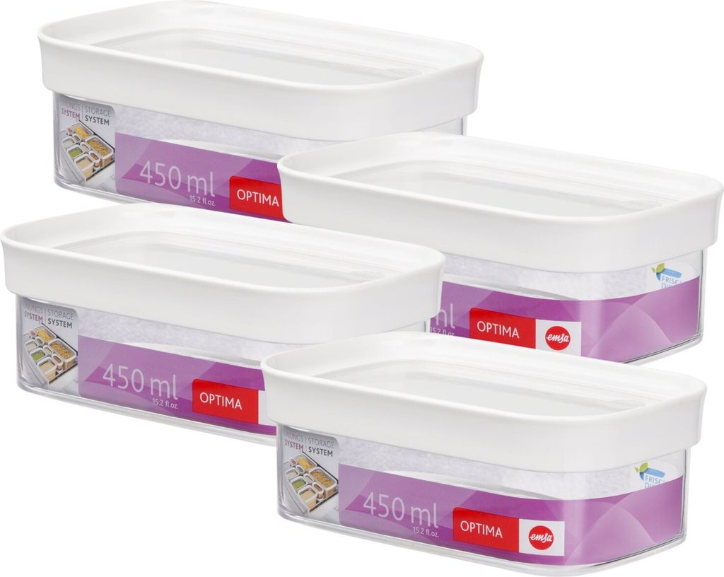Emsa Optima Ordnungssystem Trockenvorratsdose stapelbar Produktbild 