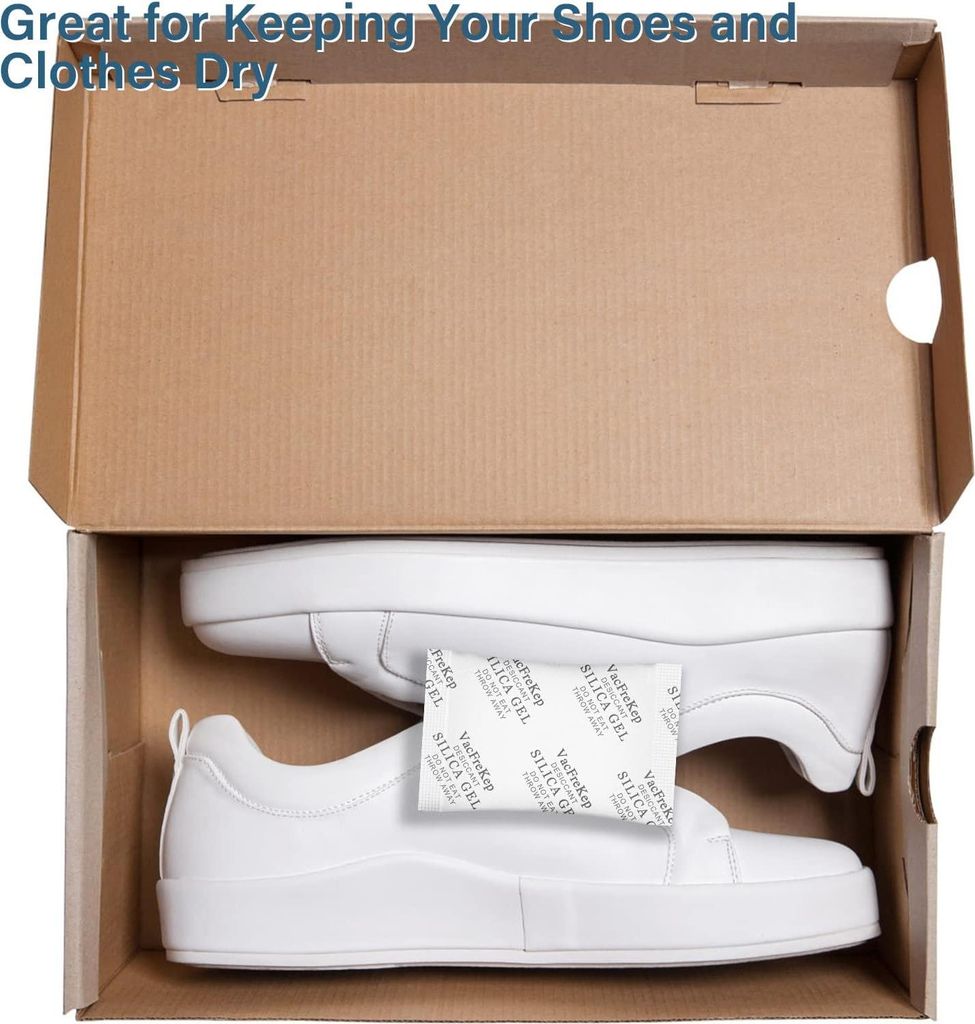 Silicagel-Beutel 5 Gramm - 300 Stück - Feuchtigkeitsabsorbierendes Trockenmittel