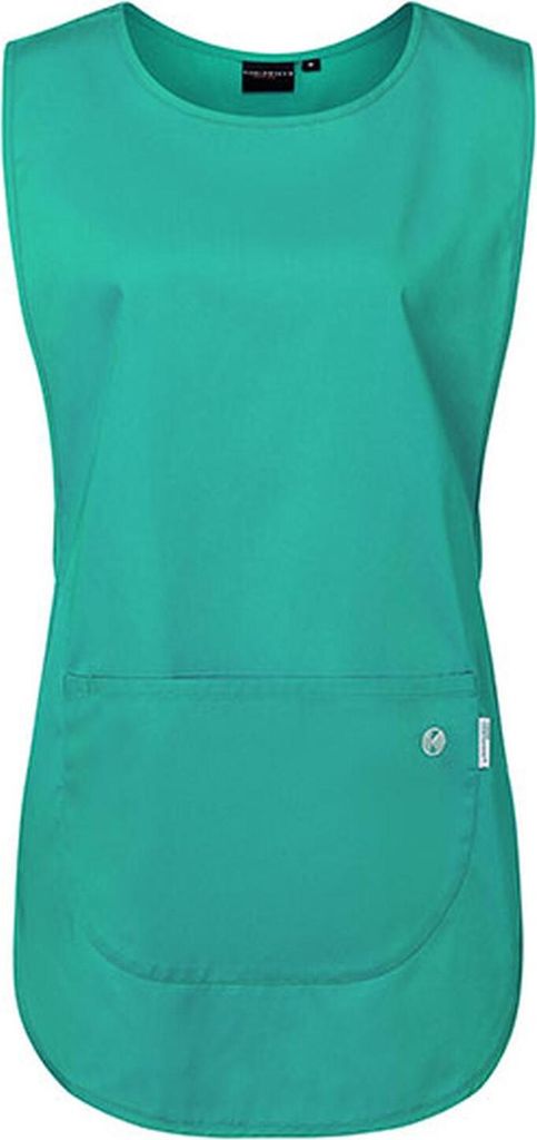 KARLOWSKY Damen Überwurfkasack ESSENTIAL Rundhals Regular Smaragdgrün M