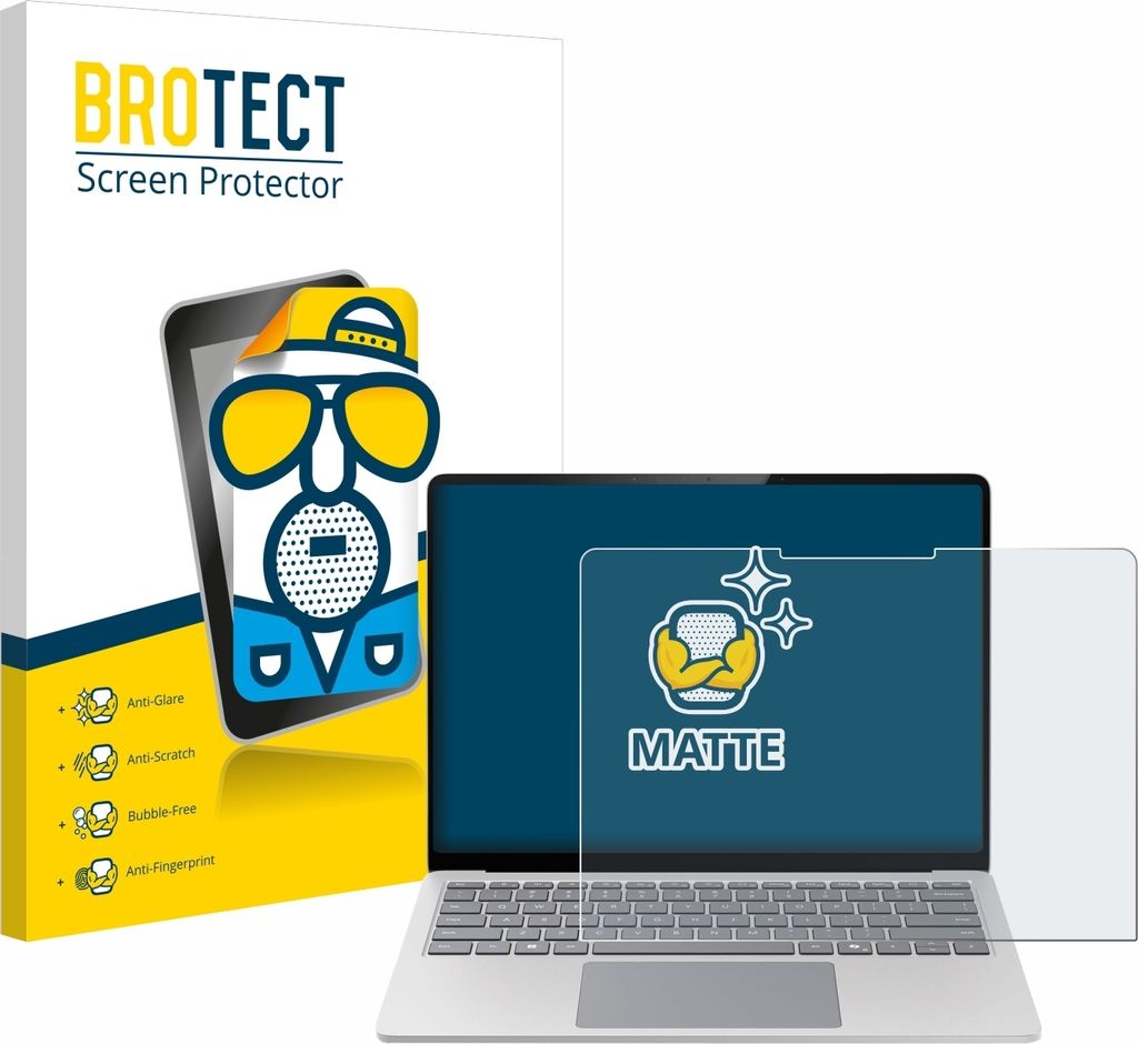BROTECT Schutzfolie für Microsoft Surface Laptop 7 13.8" Displayschutz Displayschutzfolie Folie Matt Entspiegelungsfolie