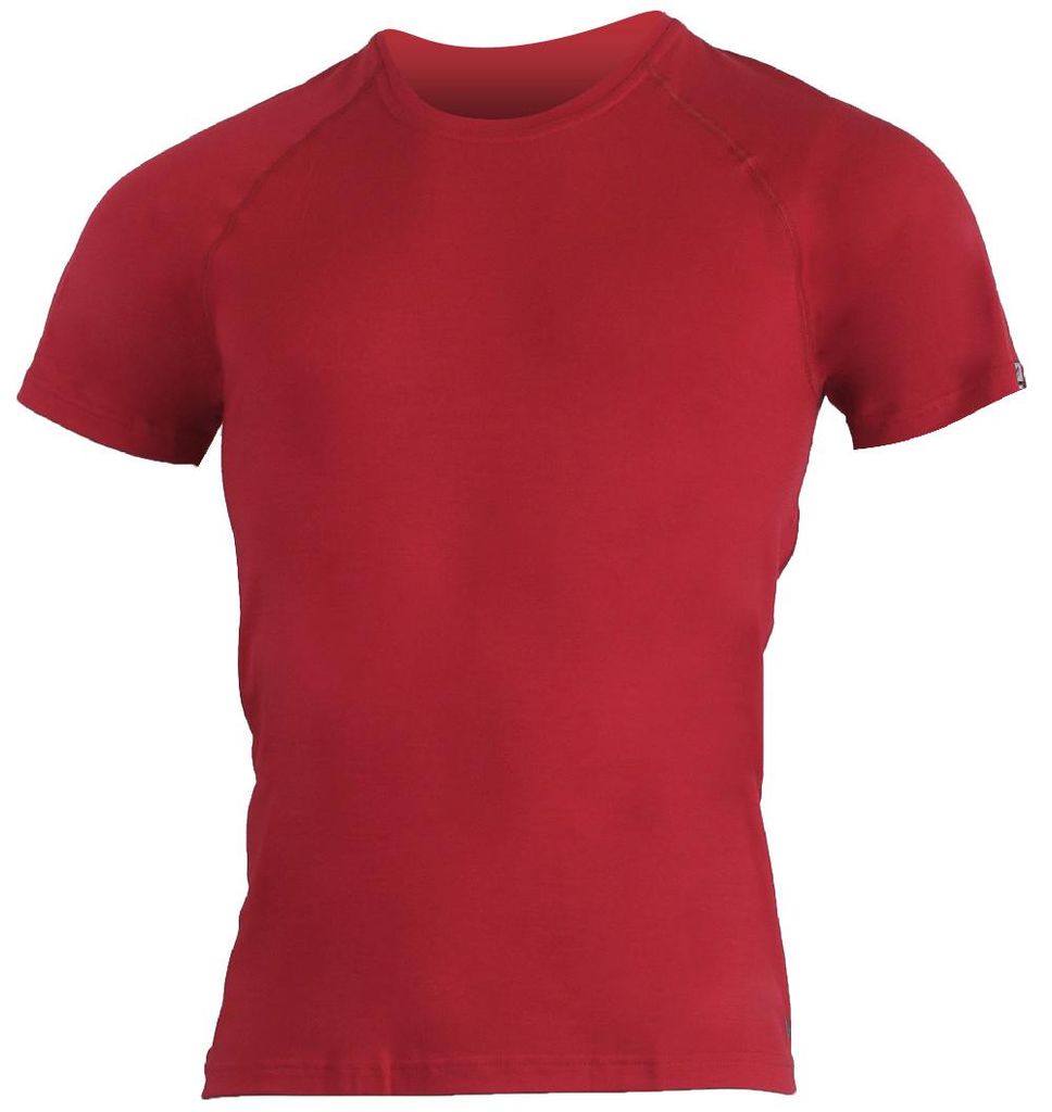 QUIDO Herren Merinowoll-Kurzarm-T-Shirt Produktbild 