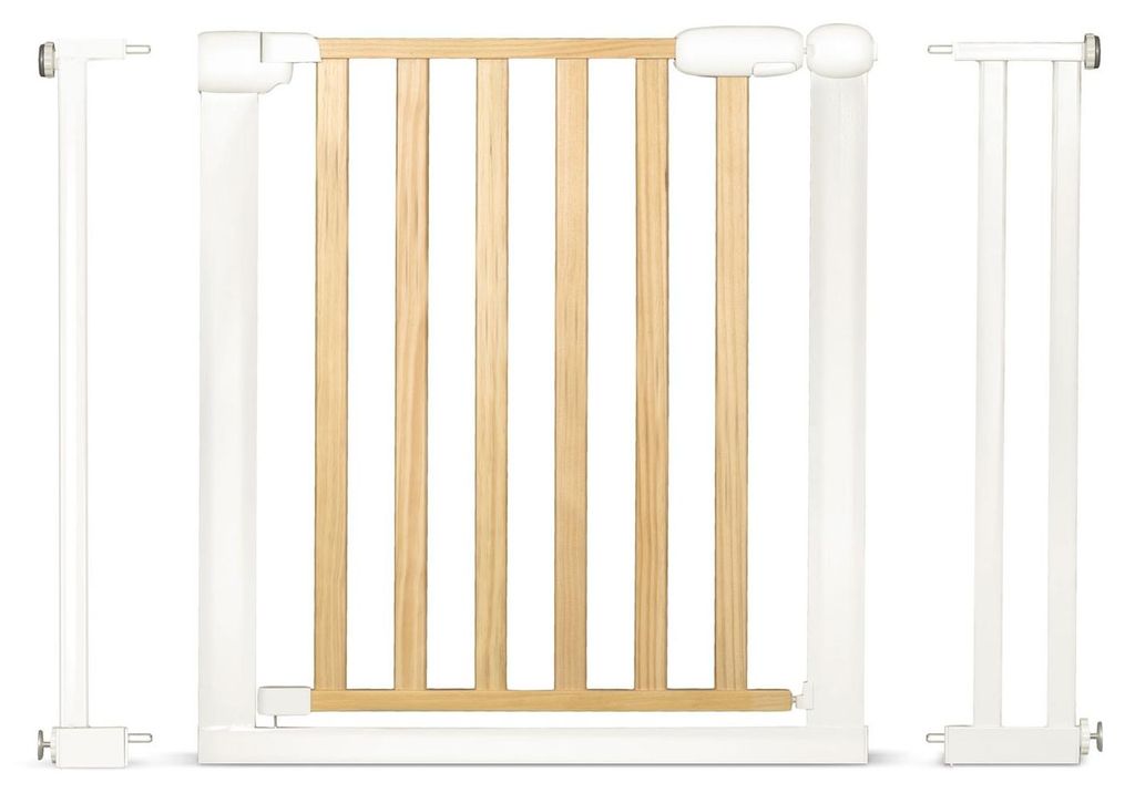 Nukido 718500 Bezpečnostná bránka 75-105 cm, hnedá a biela Obrázok produktu 
