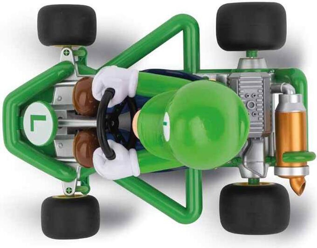 Carrera RC Super Mario Pipe Kart Luigi Lenkbares Auto Produktbild 12