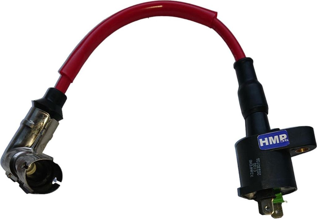 Zündspule 12V mit entstörtem Stecker 50 - 125 ccm GY6 Roller ATV Quad Kinderquad