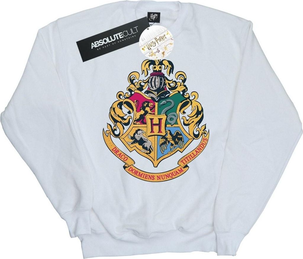 Harry Potter - "Hogwarts" Sweatshirt für Herren BI28142 (XL) (Weiß)
