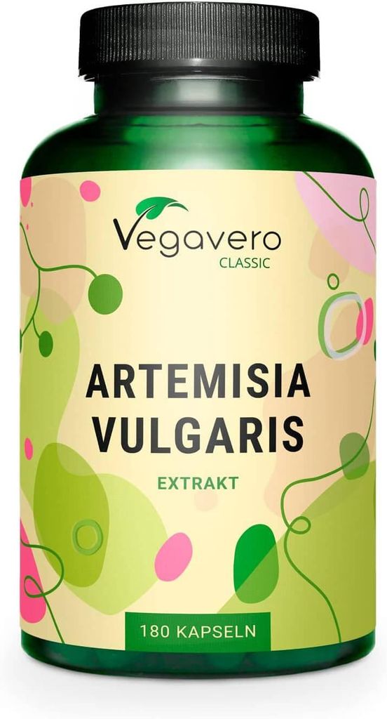 Vegavero Artemisia vulgaris Extrakt | 180 Kapseln | 600 mg Produktbild 