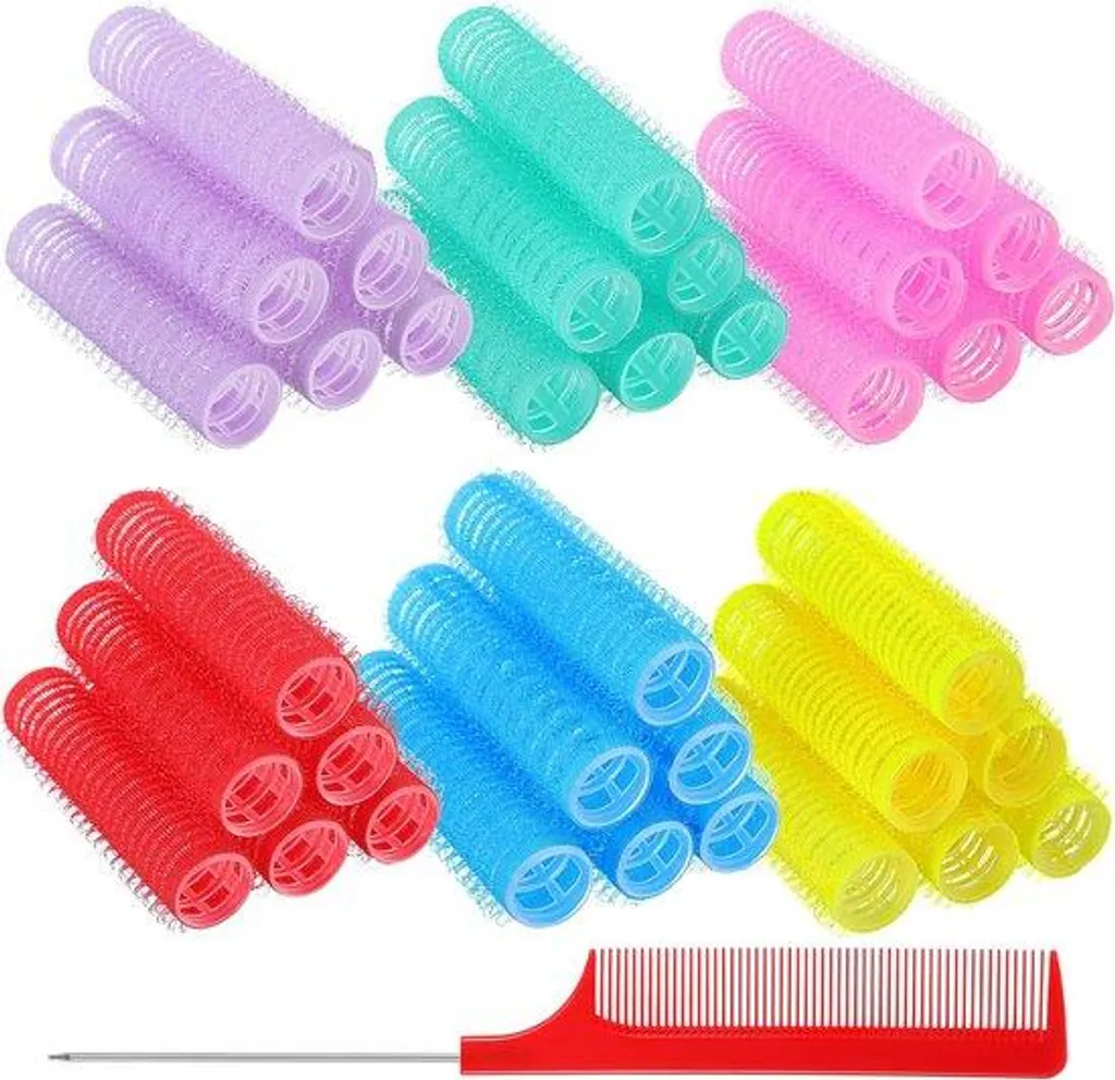 Rouleaux à cheveux en mousse souple lot de 36 bigoudis doux et légers