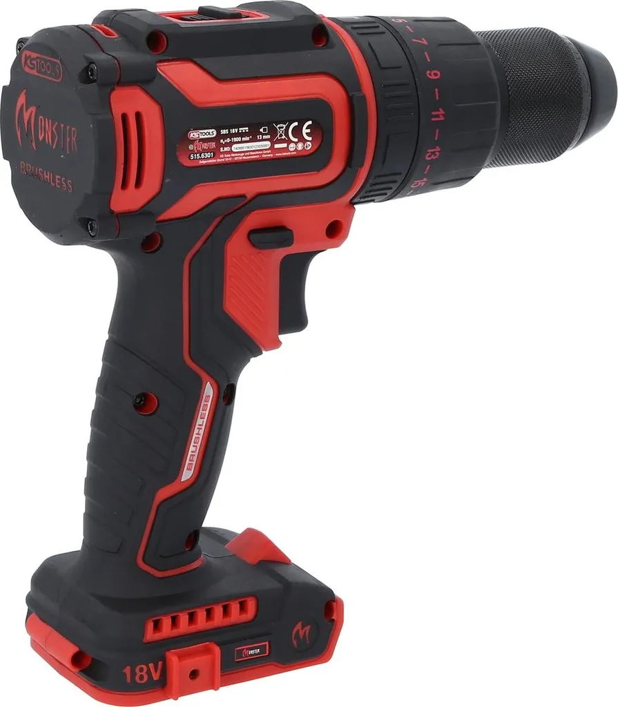 KS TOOLS eMONSTER 515.6301 Perceuse-visseuse à percussion Brushless