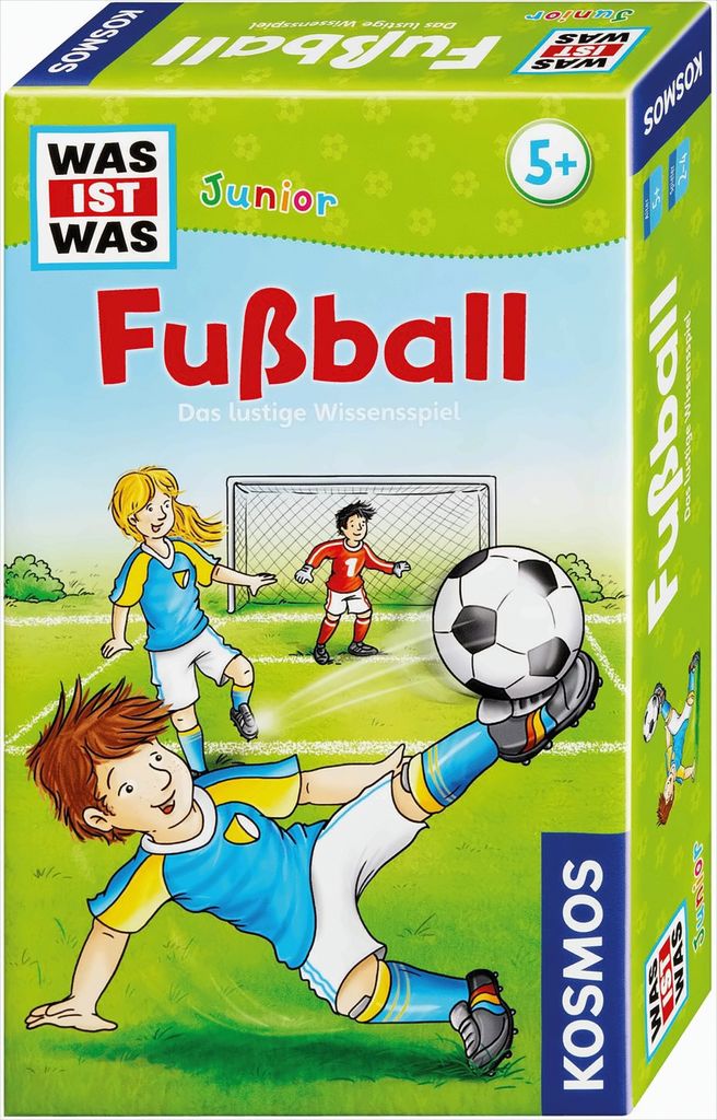 Kosmos 711207 WAS IST WAS Junior Football - Il divertente Immagine del prodotto 
