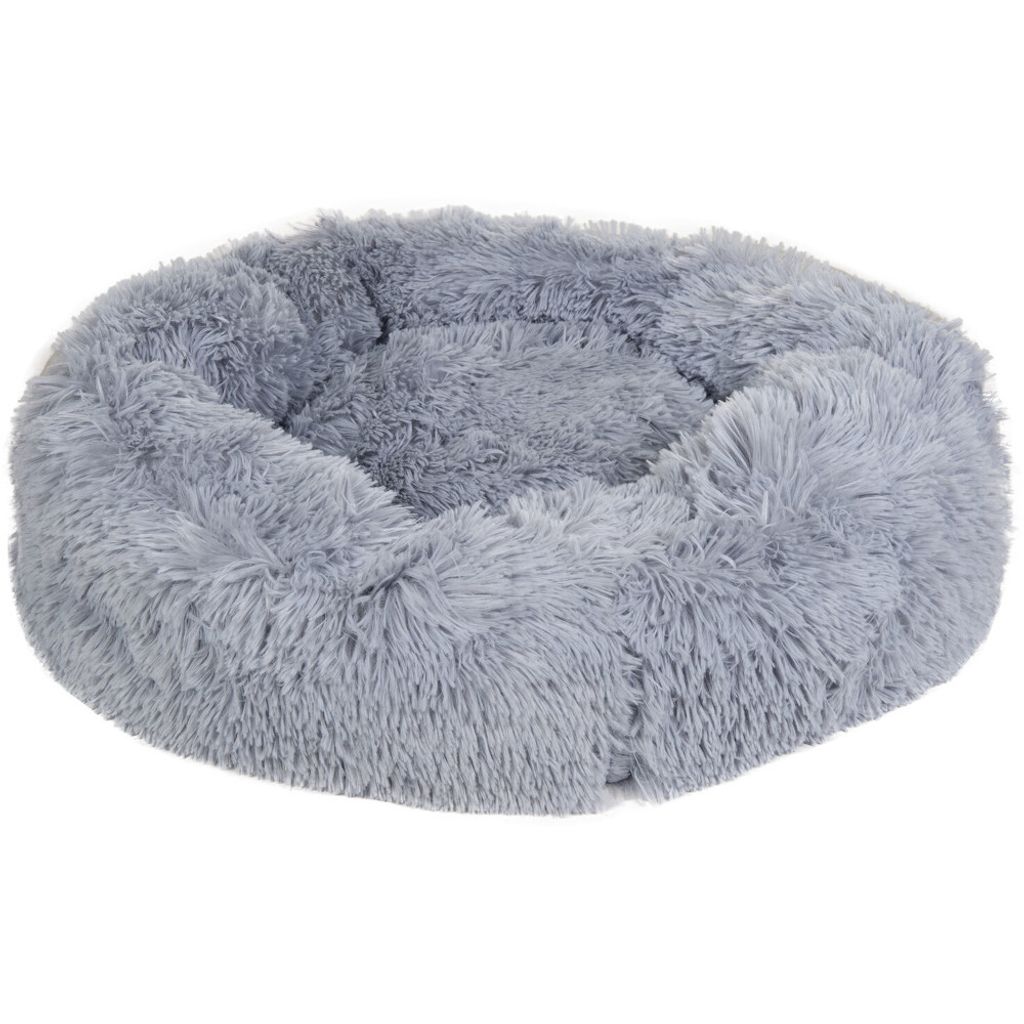 HKM Hundebett Fluffy, Farbe:hellgrau, Größe:XL