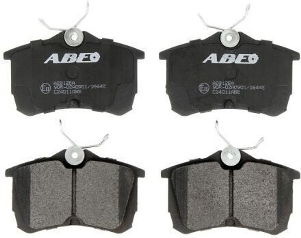ABE Bremsbeläge Satz Hinten für TOYOTA COROLLA Compact (E10) C24011ABE