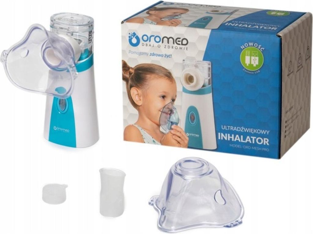 Membraninhalator Oromed Oro-Mesh Pro 6Ml Geräuschlos, Taschenformat, Tragbar