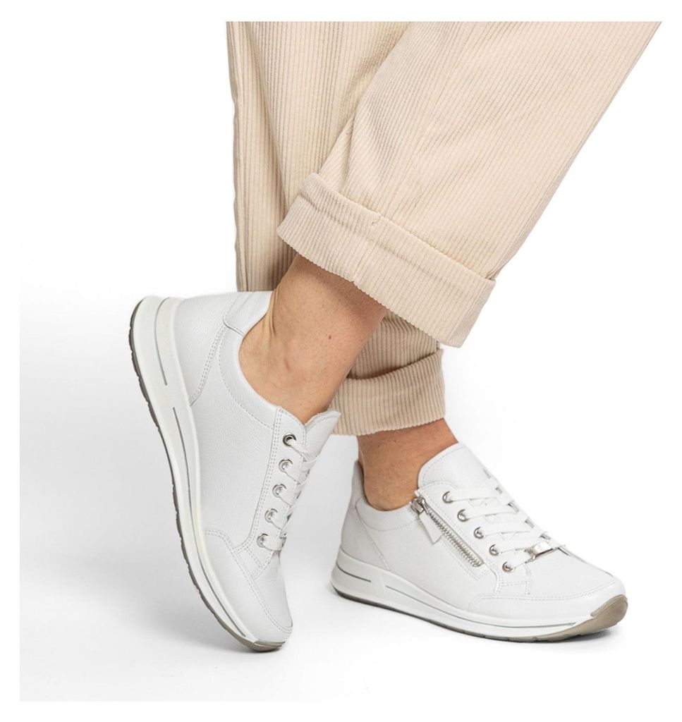ara Damen Sneaker 1254801-44 Farbe: Weiß Größe: 38.5 Produktbild 