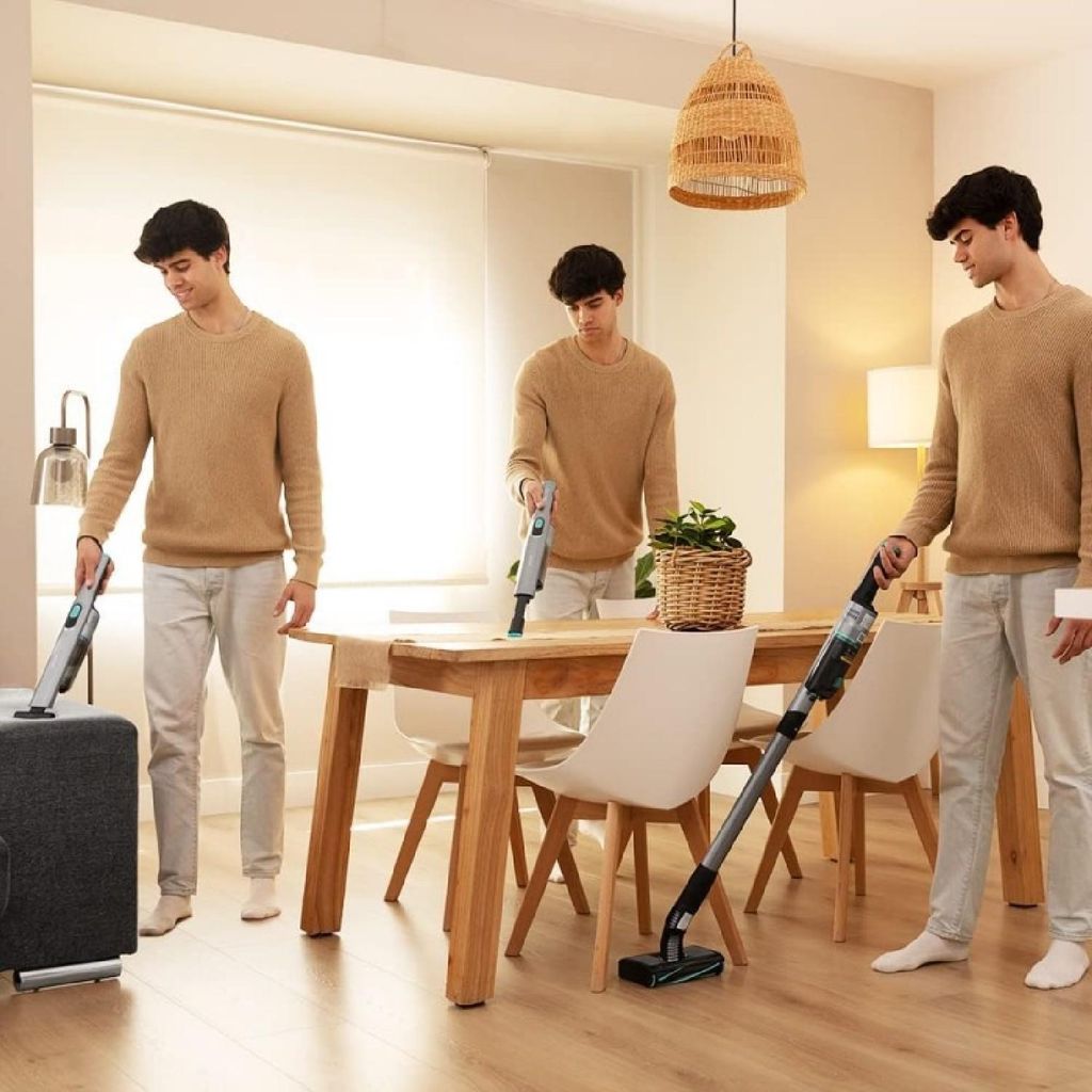 Cecotec Scoba 2100 Twice, Vertikálny vysávač, Bezvreckové, Obrázok produktu 