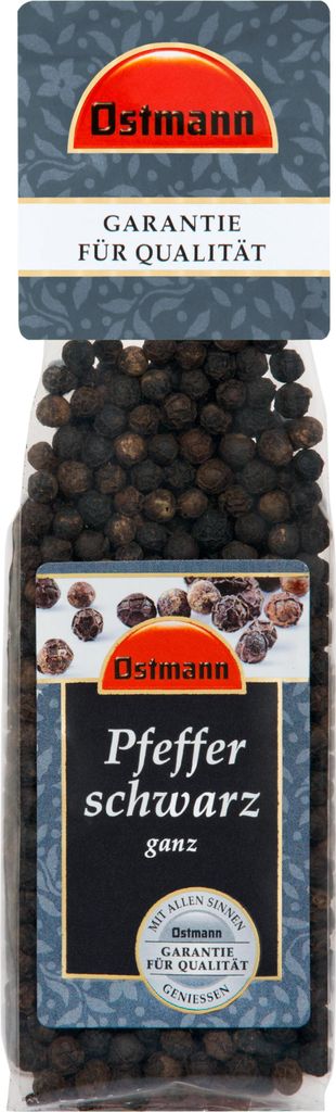 Ostmann Pfeffer schwarz ganz Beutel 50g