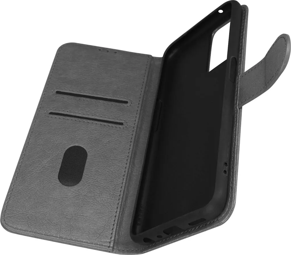 Custodia Business Grigia per Oppo A96 / A76 | Realme 9i Stand Case - 1