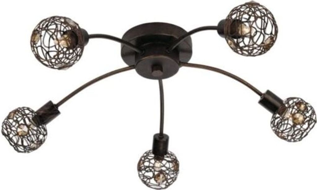 Massive HOSTA Deckenleuchte Deckenlampe Leuchte Deckenstrahler 5 x 28W