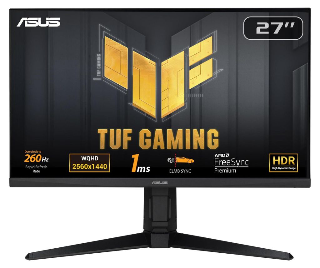 ASUS TUF Gaming VG27AQML1A, 68,6 cm (27"), 2560 x 1440 px, Obrázok produktu 