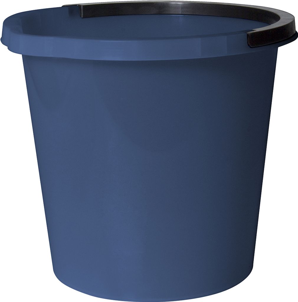 plast team Putzeimer ATLANTA 10 Liter dunkelblau Produktbild 