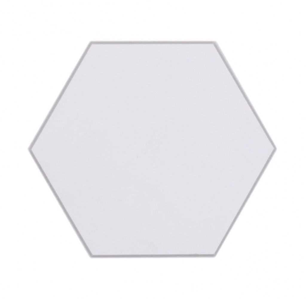 Mosaik Fliesen selbstklebend weiß matt Hexagonoptik Mosaikfliese Küchenwand Fliesenspiegel Bad MOS200-S01_f