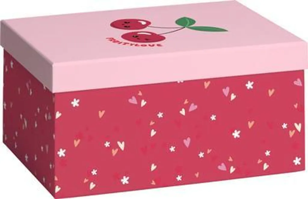Boîte Cadeau A5+ Stewo Yumi Rouge : Fini le Papier Cadeau Mal Plié