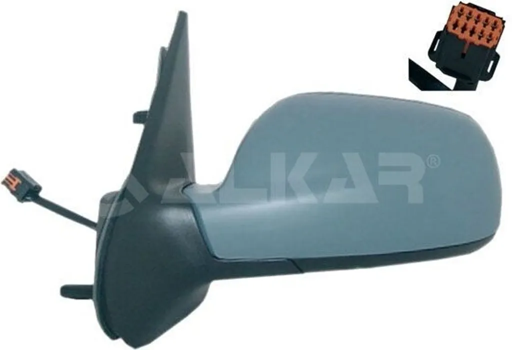 Rétroviseur extérieur gauche pour Xsara - Remplacement OE 8148GJ Noir