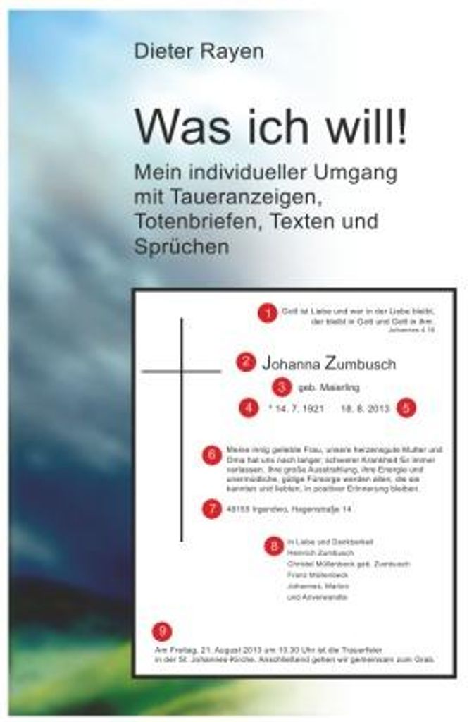 Was ich will!
