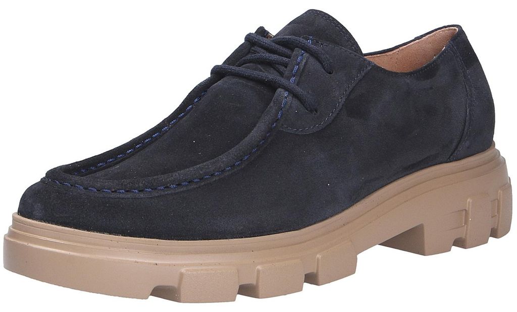 Paul Green Damen Schnürschuh blau Größe EUR 42 Produktbild 