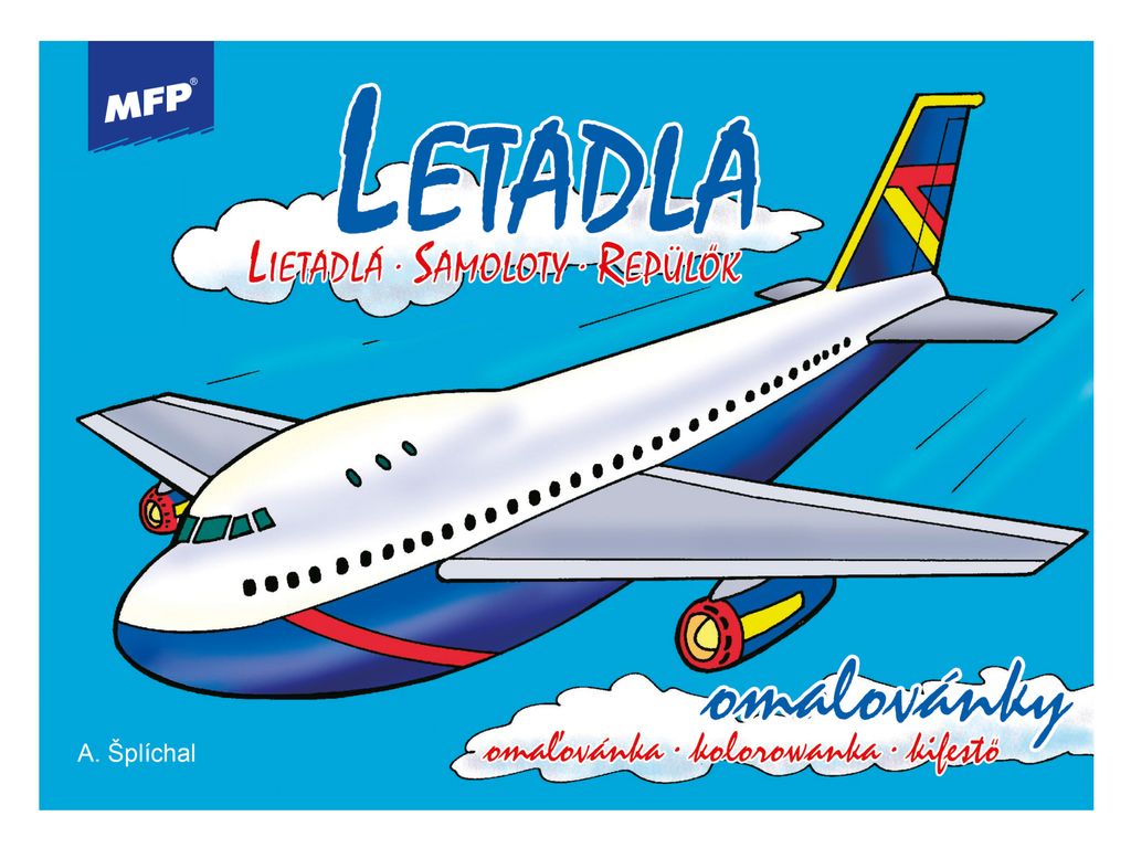MFP Omalovánky MFP Letadla Obrázek produktu 