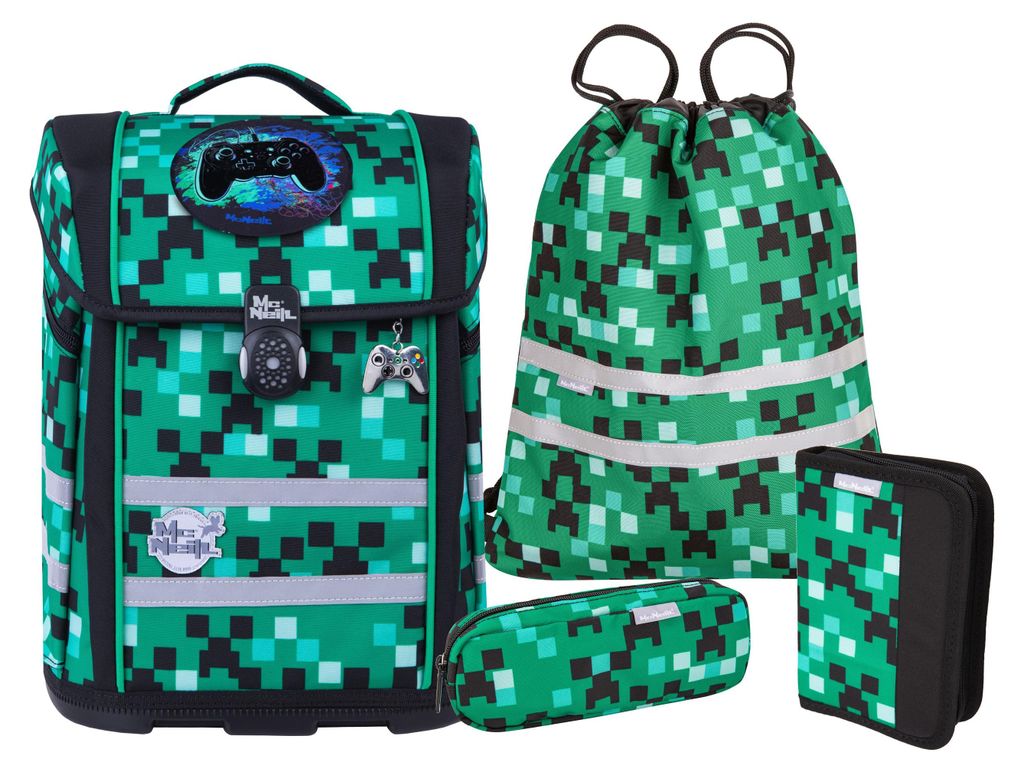 McNeill PERFECTO Schulranzen Set, 5tlg. GAME ZONE Produktbild 