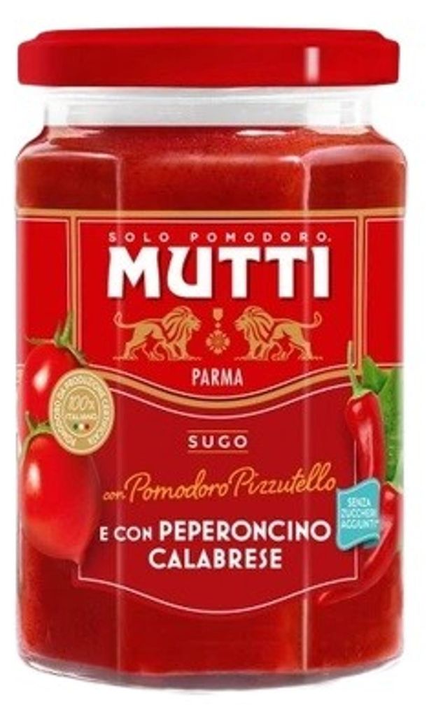 Sauce tomate épicée Mutti au piment, 280 g Image du produit 