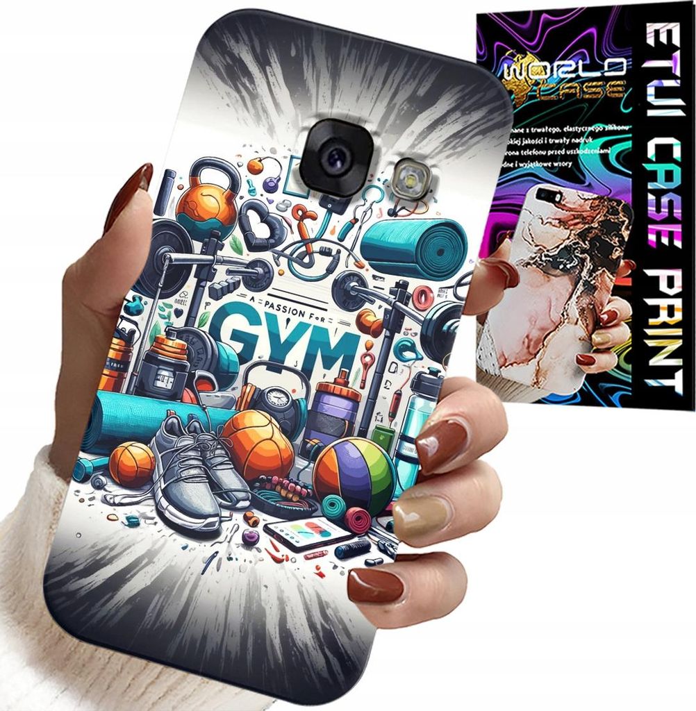 Fall Für Samsung A5 2017 - Fitness Fitness Sport Fall + Glas