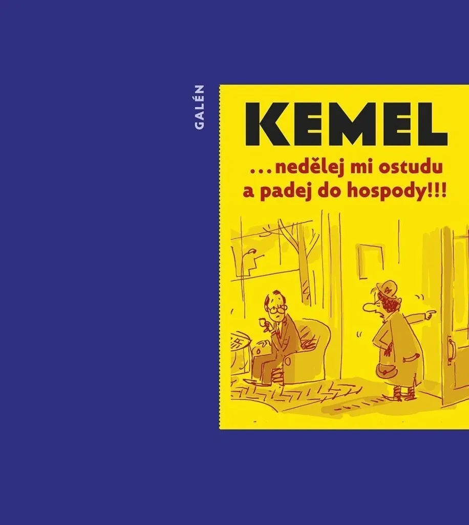 Album de Caricatures Nedělej mi ostudu Miroslav Kemel Format Carré Art