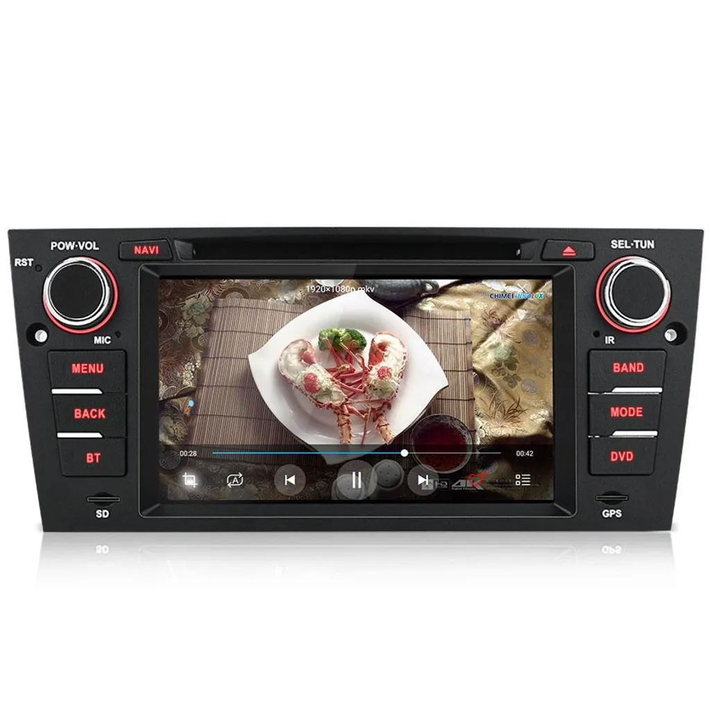 Autoradio GPS 7 pouces pour BMW E90 E92 : Navigation et Mains Libres