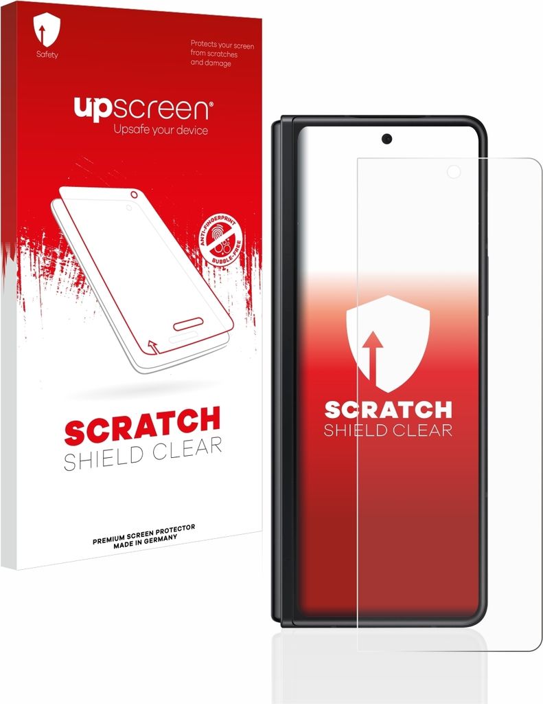 upscreen Schutzfolie für Samsung Galaxy Z Fold 3 5G Displayschutz Displayschutzfolie Folie Klar Transparent