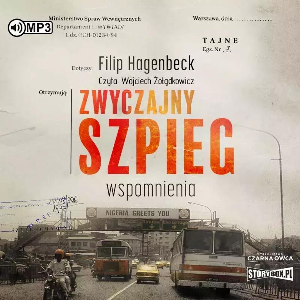 Zwyczajny szpieg Wspomnienia - Filip Hagenbeck (Hörbuch auf Polnisch)
