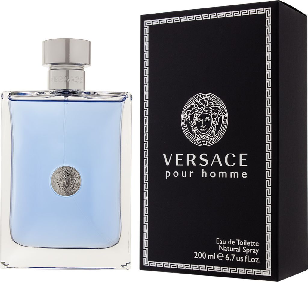 Herrenparfüm Pour Homme Versace EDT   200 ml Produktbild 