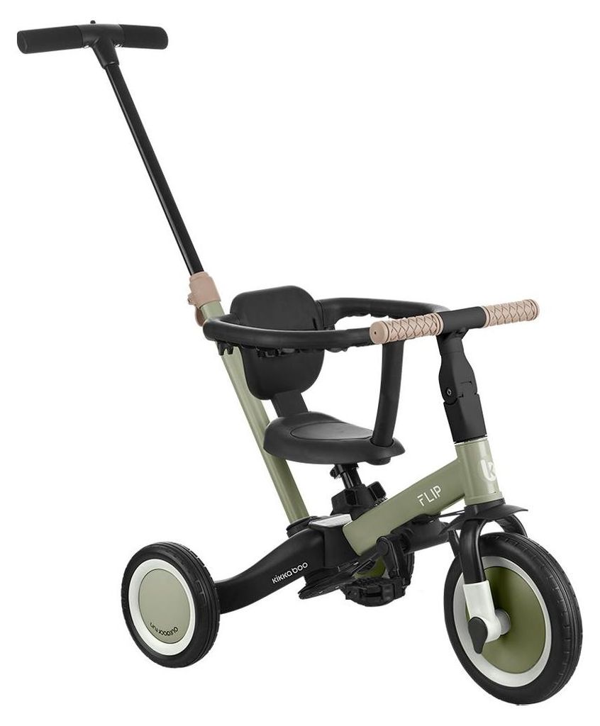 Poussette 3 en 1 KikkaBoo - Flip, Vert Armée Image du produit 