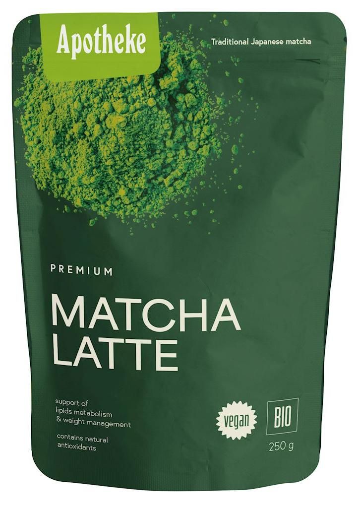 MATCHA LATTE BIO 250 g - APOTHEKE