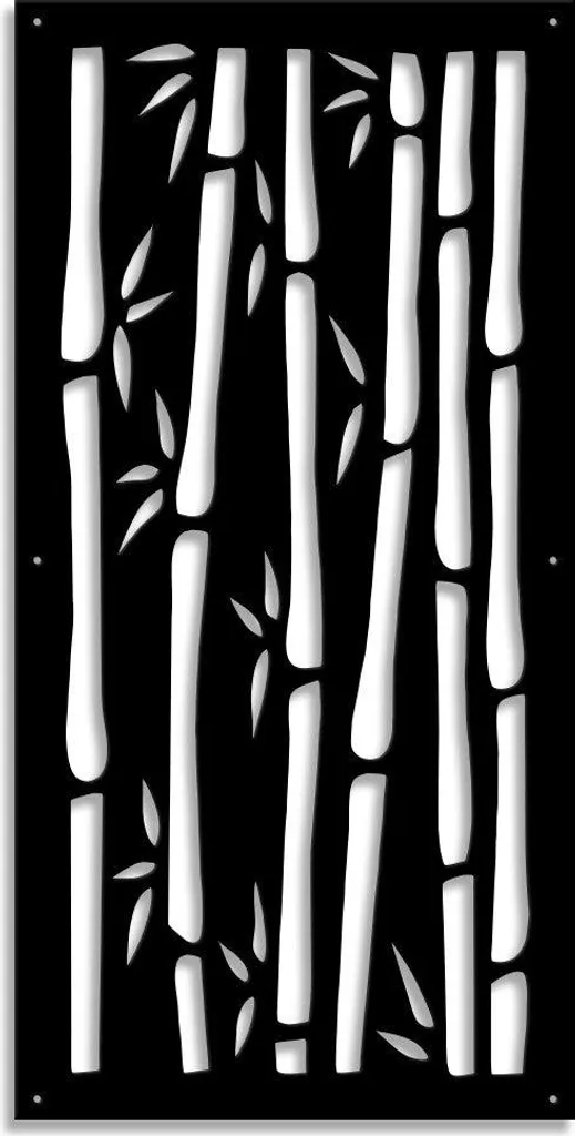 Prezzo Outlet: Pannello BAMBU PVC Bianco 98x98 - Offerta Limitata - 4